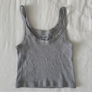Brandy Melville Grey Beyonca Tank Top